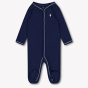 Ralph Lauren Baby Boys Playsuit  Navy