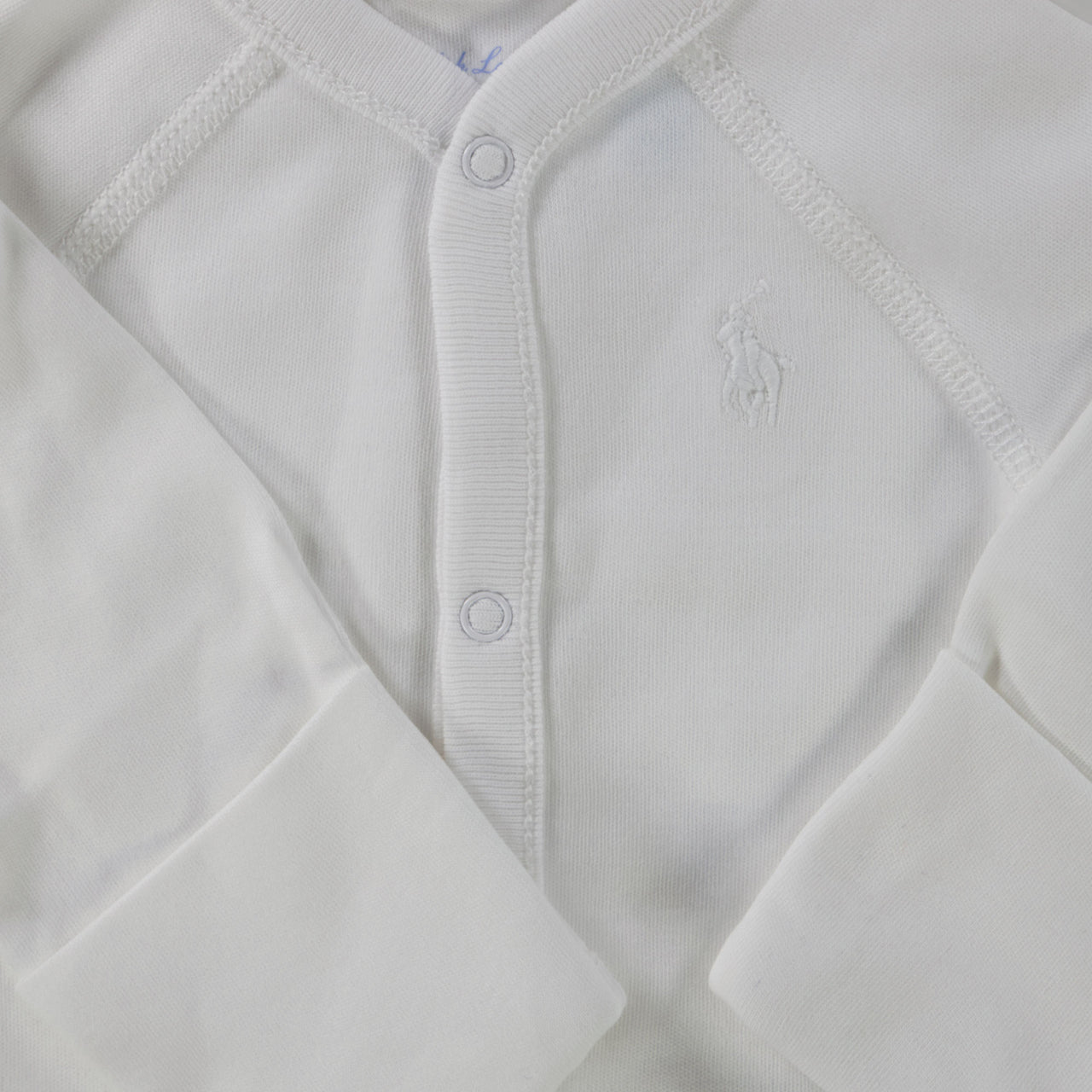 Ralph Lauren Baby Unisex Playsuit  White