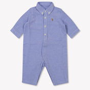 Ralph Lauren Baby Jongens Boxpakje In Licht Blauw