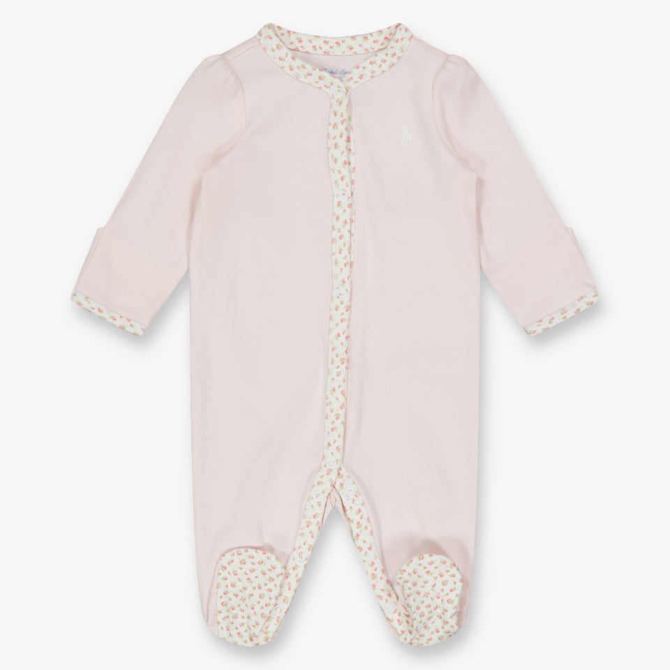 Ralph Lauren Baby Girls Playsuit  Light Pink