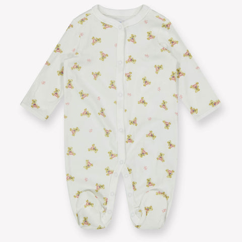 Ralph Lauren Baby Girls Playsuit  White
