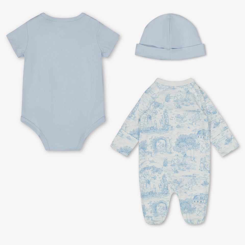 Ralph Lauren Baby Jongens Setje In Licht Blauw