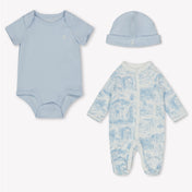 Ralph Lauren Baby Jongens Setje In Licht Blauw