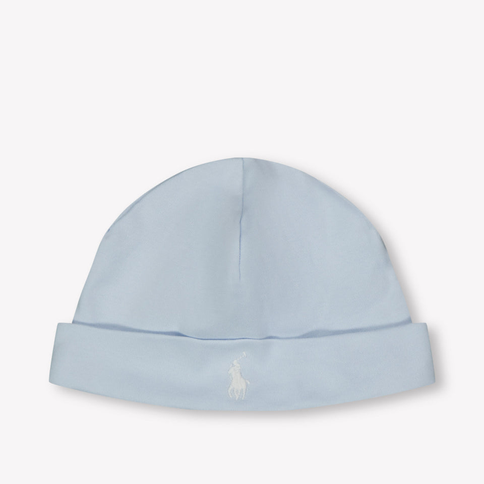 Ralph Lauren Baby Jongens Setje In Licht Blauw