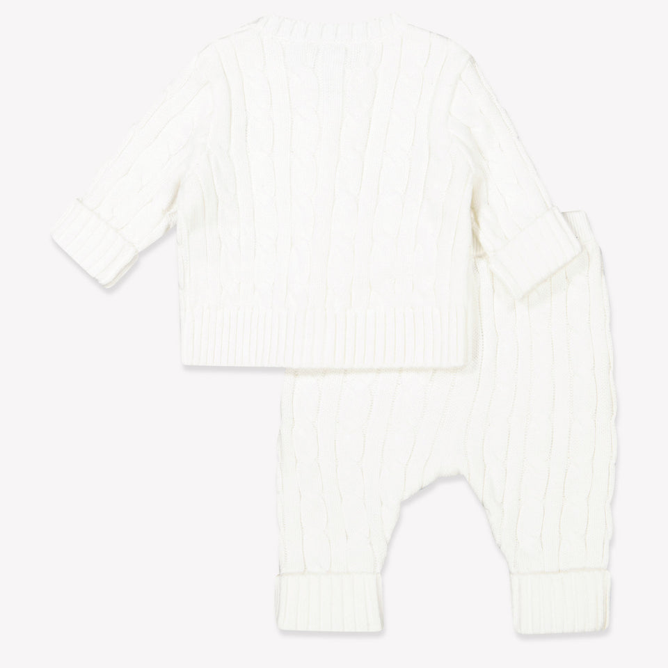 Ralph Lauren Baby Unisex Setje In Wit