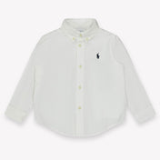 Ralph Lauren Baby Jongens Blouse In Wit