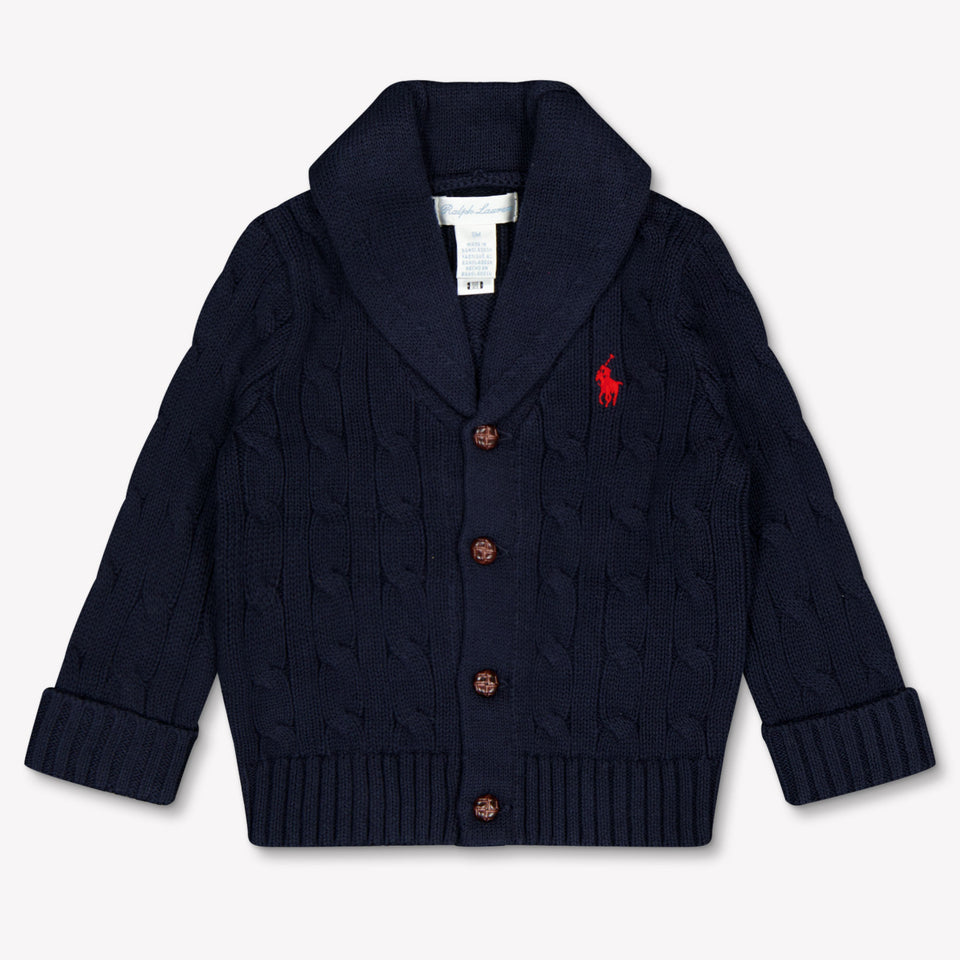 Ralph Lauren Baby Jongens Vest In Navy