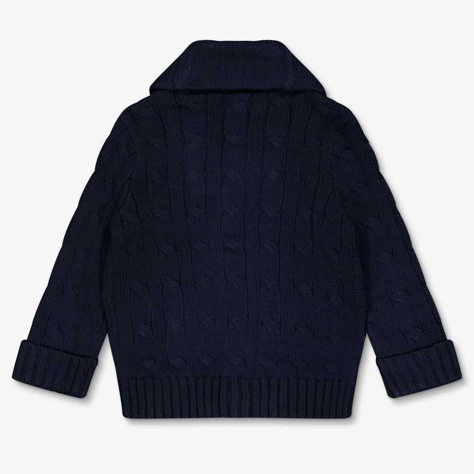 Ralph Lauren Baby Jongens Vest In Navy