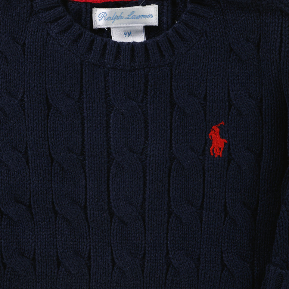 Ralph Lauren Baby Boys Sweater  Navy