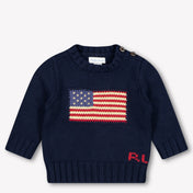 Ralph Lauren Baby Jongens Trui In Navy