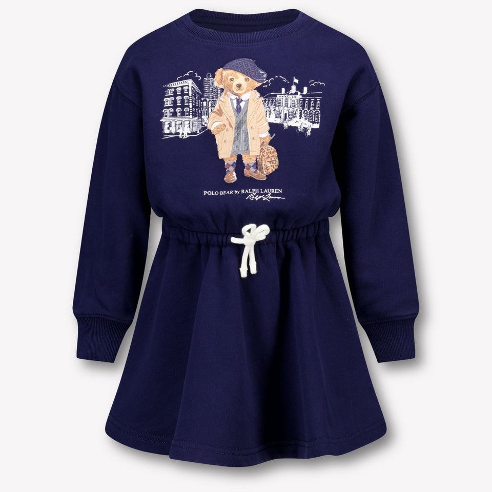 Ralph Lauren Kids Girls Dress Navy