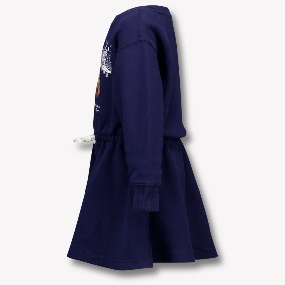 Ralph Lauren Kids Girls Dress Navy