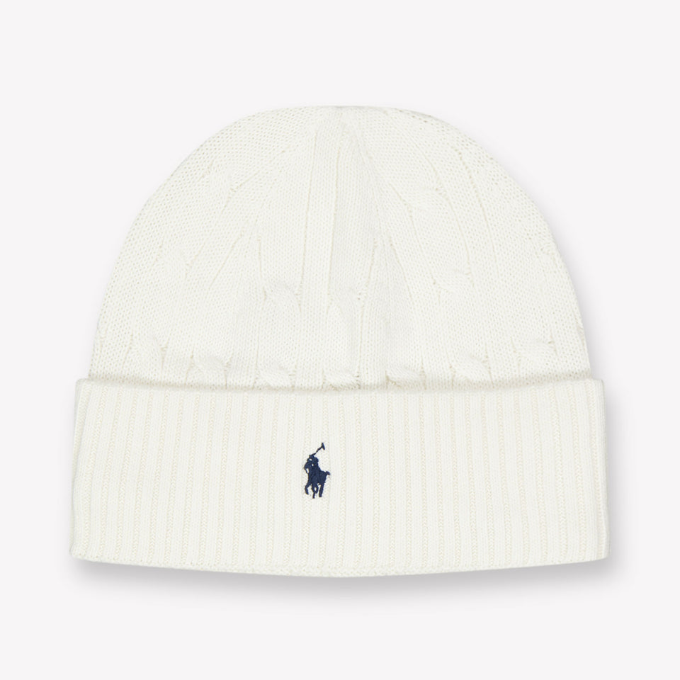 Ralph Lauren Kids Unisex Hat  Offwhite