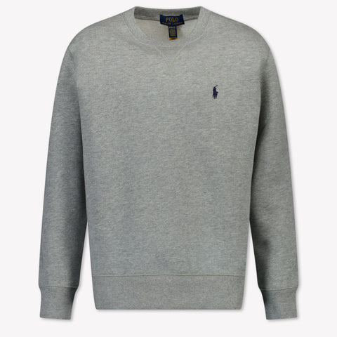 Ralph Lauren Kids Boys Sweater  Light Gray