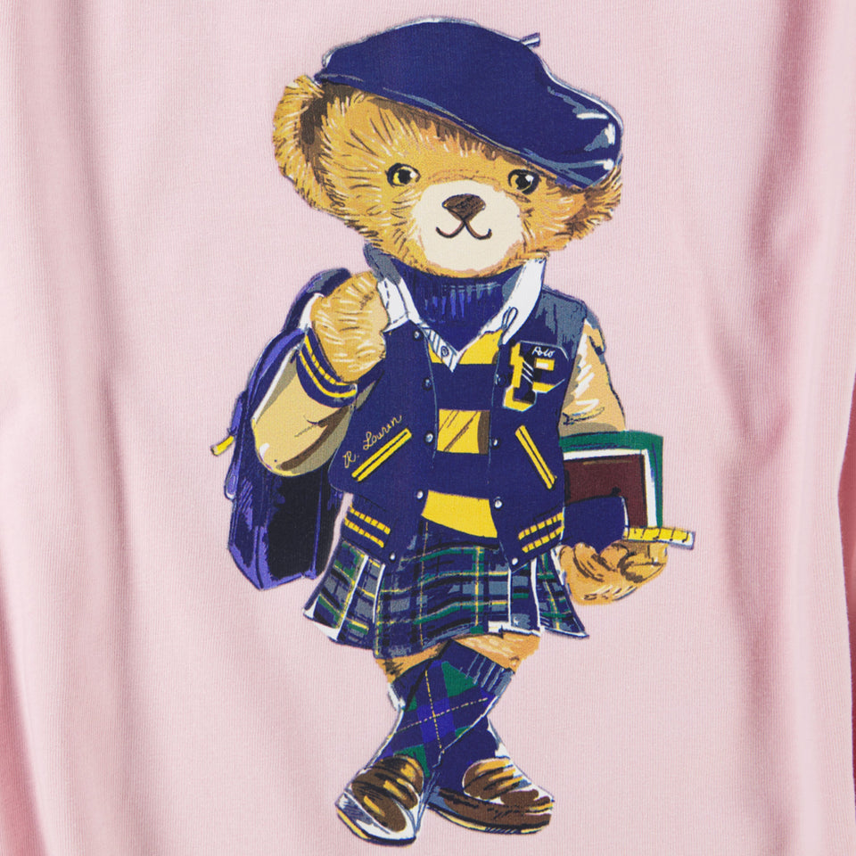 Ralph Lauren Kids Girls  T-Shirt Light Pink