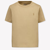 Ralph Lauren Kinder Jongens T-Shirt In Khaki