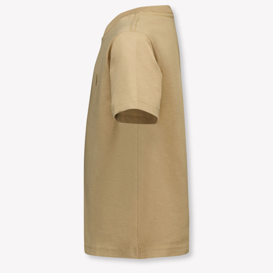 Ralph Lauren Kinder Jongens T-Shirt In Khaki