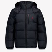 Ralph Lauren Kinder Jongens Winterjas In Zwart