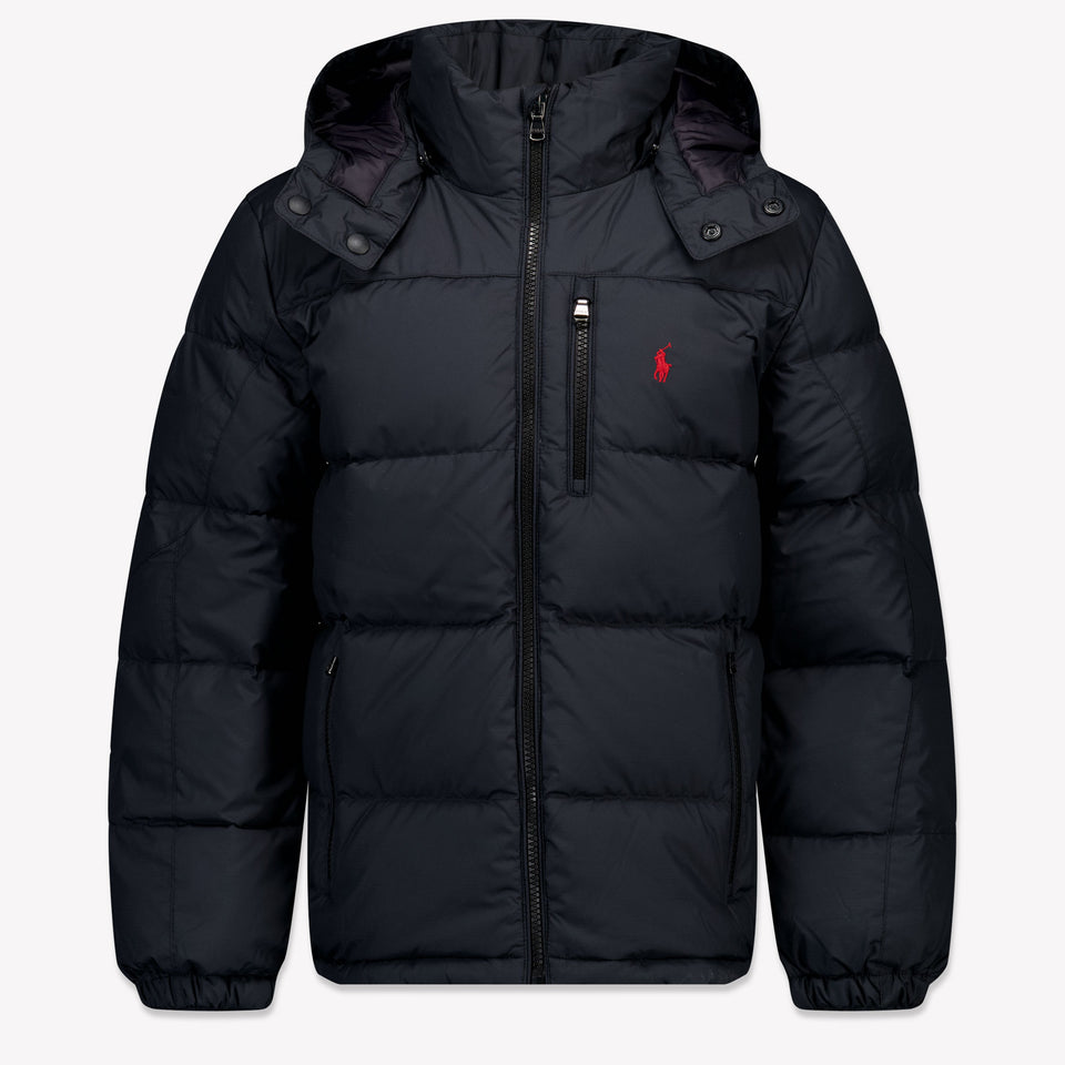 Ralph Lauren Kinder Jongens Winterjas In Zwart