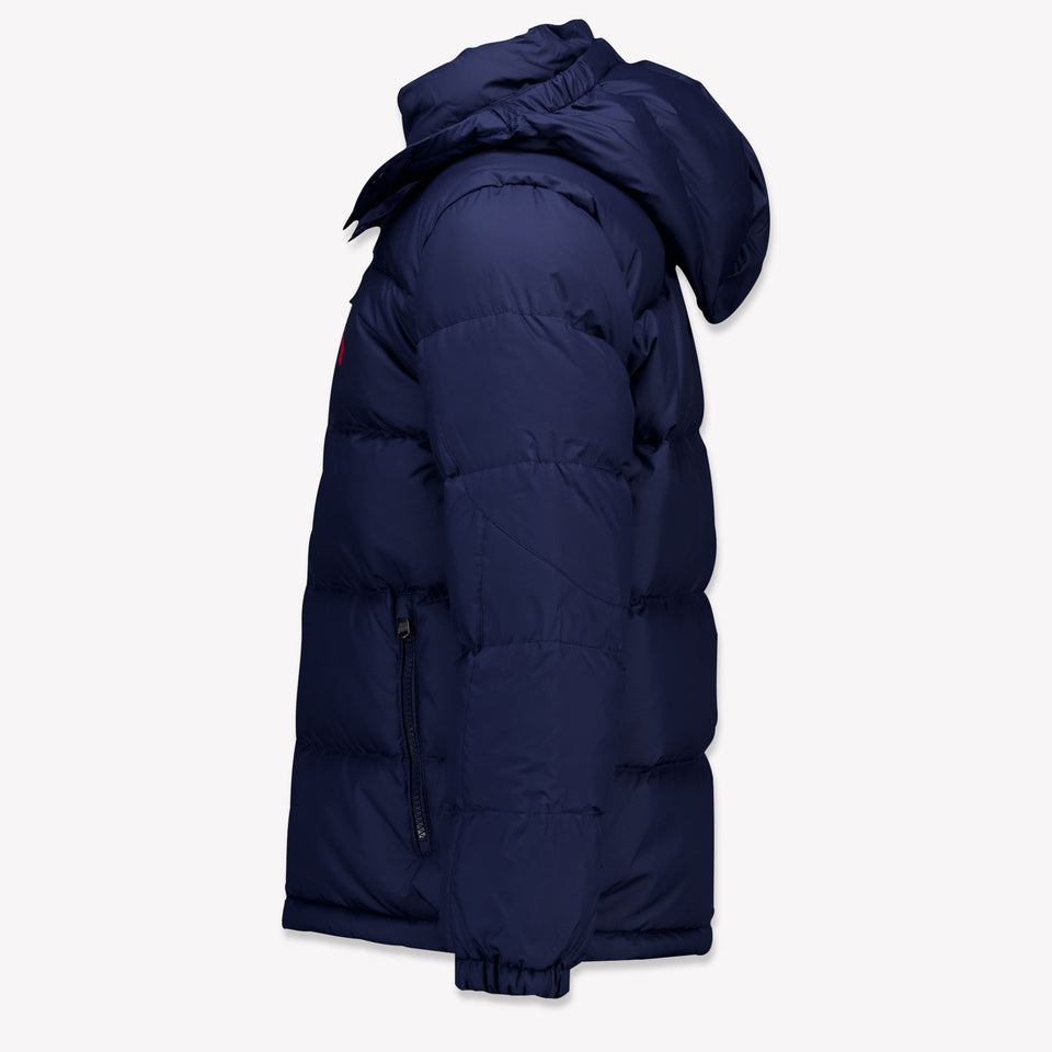 Ralph Lauren Kinder Jongens Winterjas In Navy