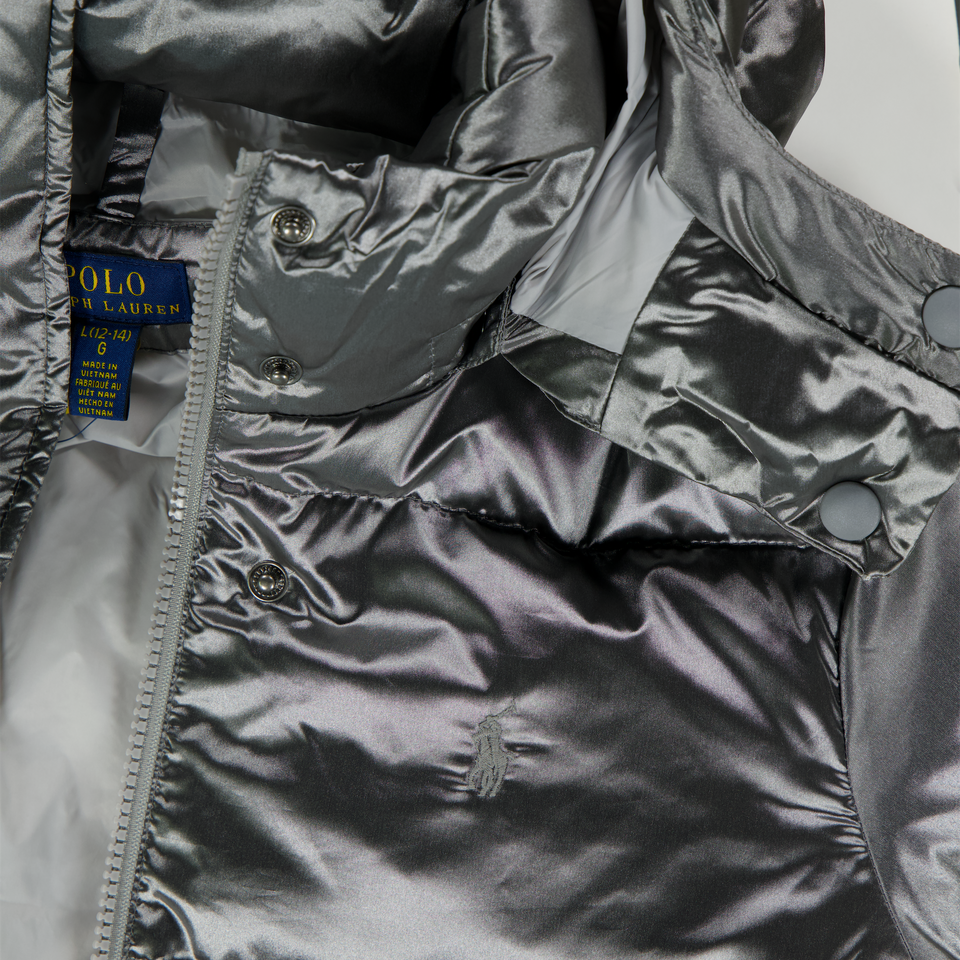 Ralph Lauren Kids Girls Winter Coat  Gray