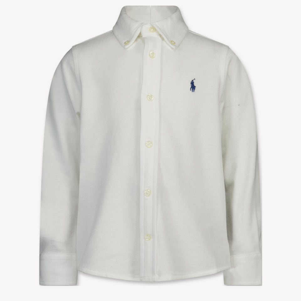 Ralph Lauren Kids Boys Blouse  White