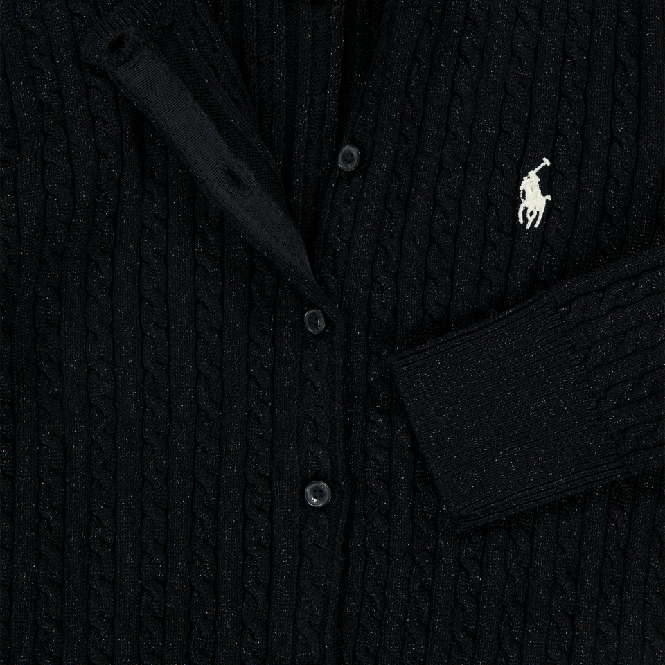 Ralph Lauren Kinder Meisjes Vest In Zwart