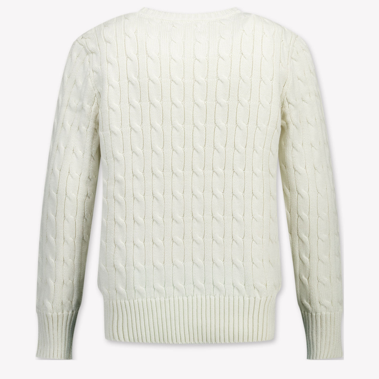 Ralph Lauren Kids Boys Sweater In OffWhite