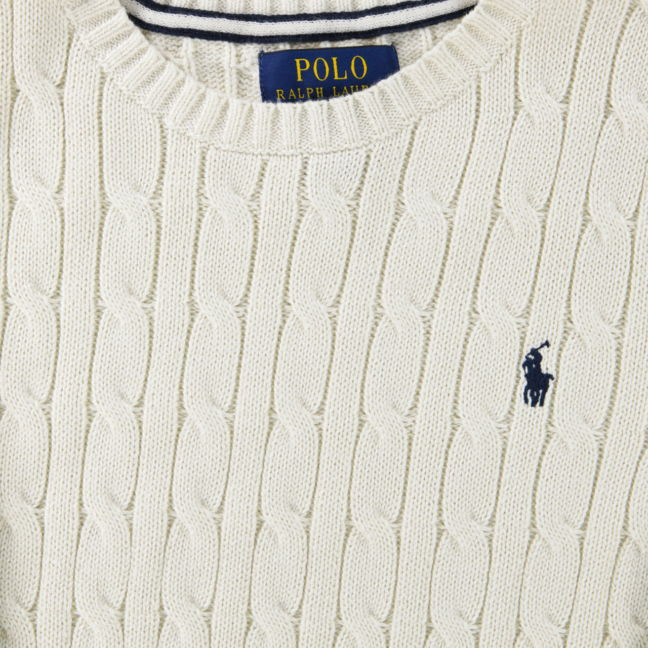 Ralph Lauren Kids Boys Sweater In OffWhite