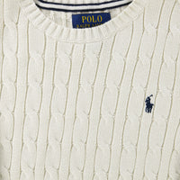Ralph Lauren Kids Boys Sweater In OffWhite