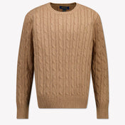 Ralph Lauren Kids Boys Sweater  Camel