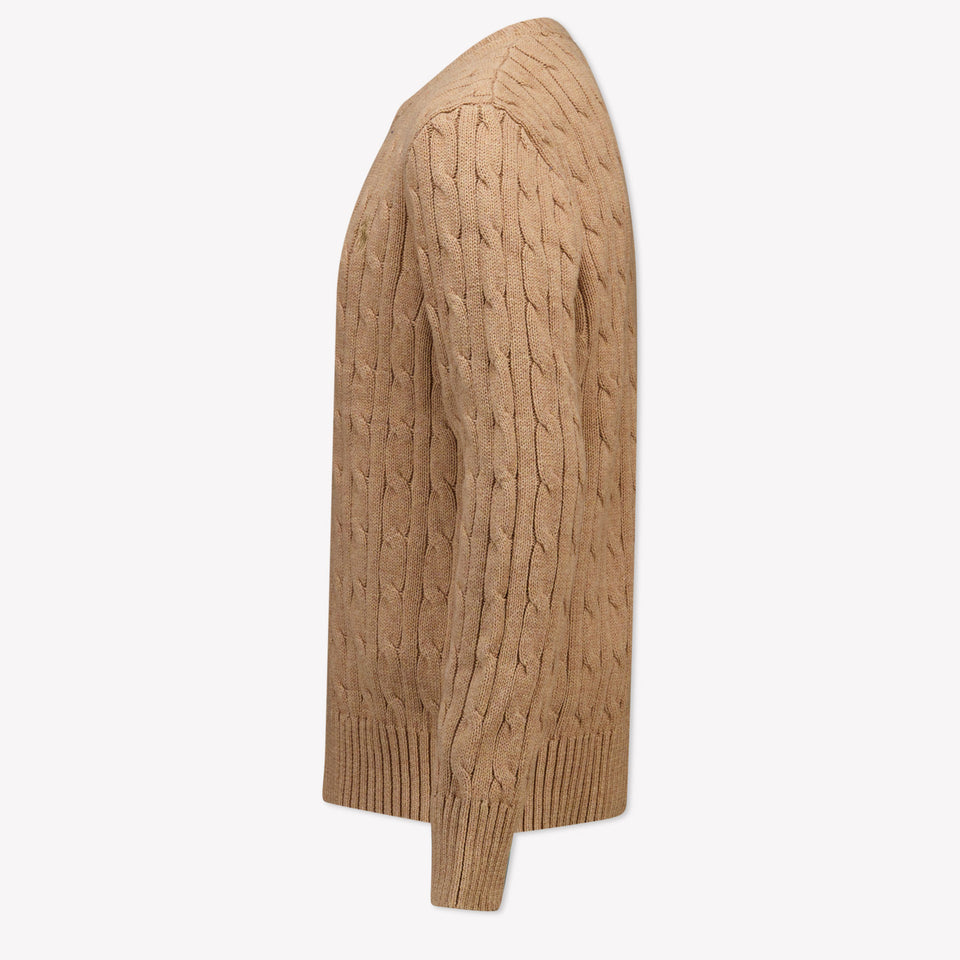 Ralph Lauren Kids Boys Sweater  Camel