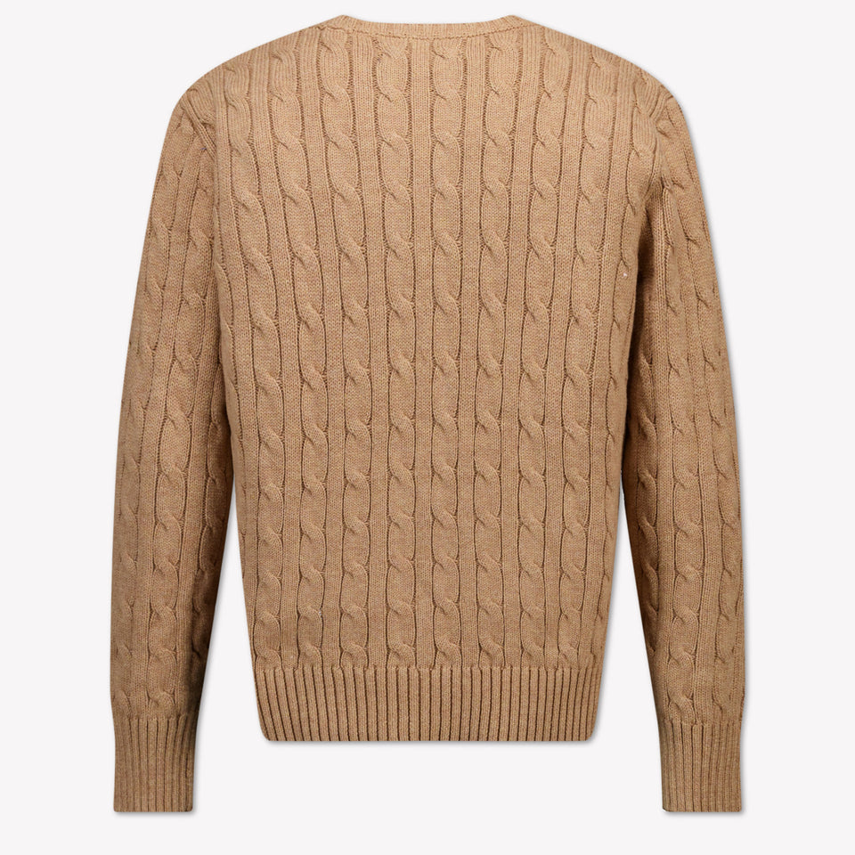 Ralph Lauren Kids Boys Sweater  Camel