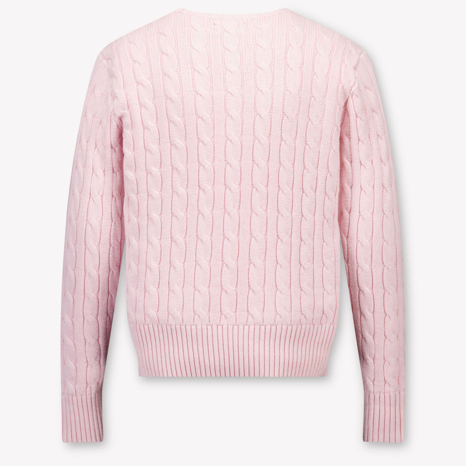 Ralph Lauren Kids Girls Sweater Light Pink