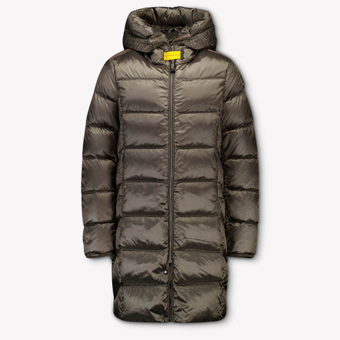 Parajumpers Kids Girls Winter Coat  Olive Green