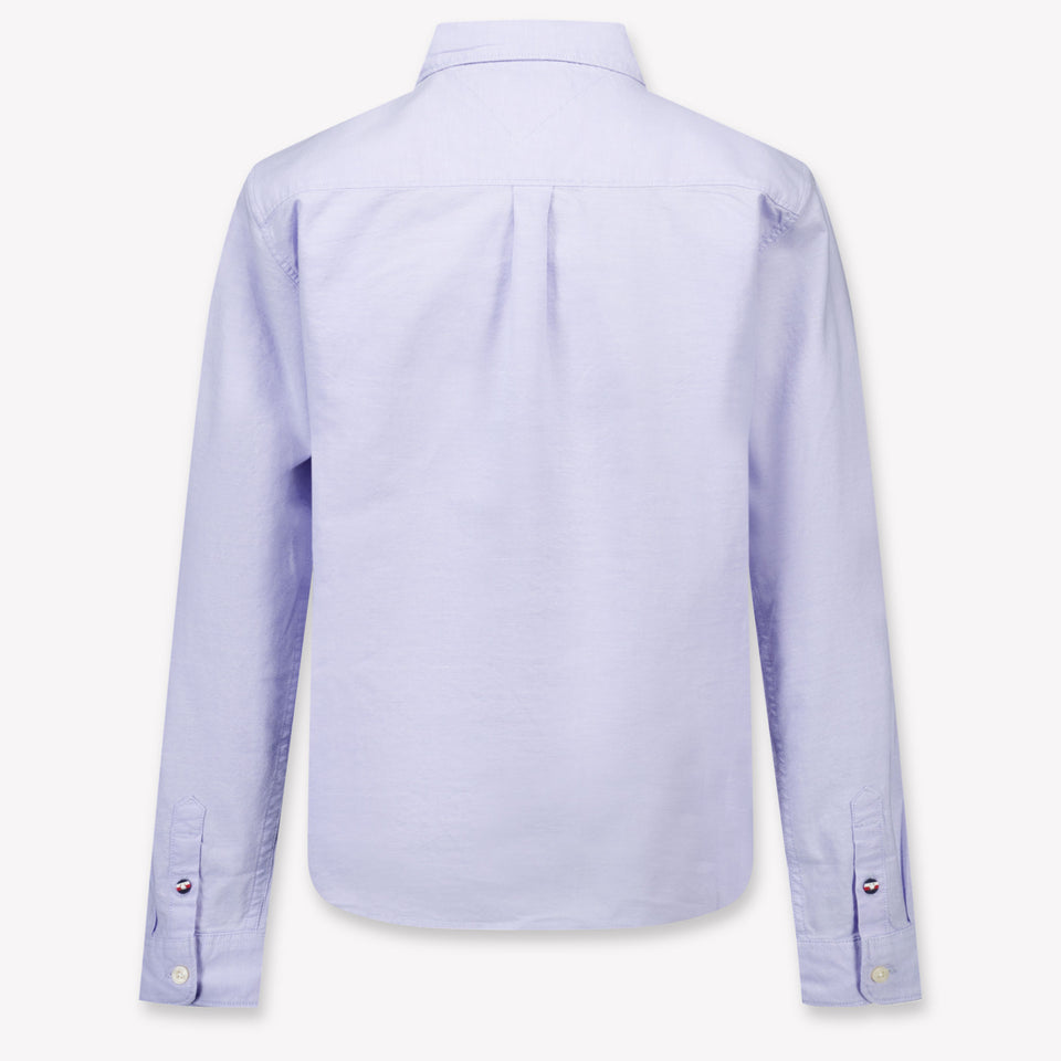 Tommy Hilfiger Kinder Jongens Blouse In Licht Blauw