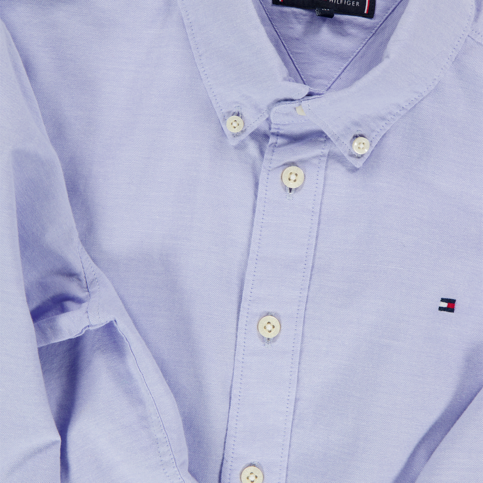 Tommy Hilfiger Kinder Jongens Blouse In Licht Blauw