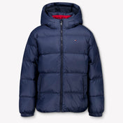 Tommy Hilfiger Kinder Jongens Winterjas In Navy