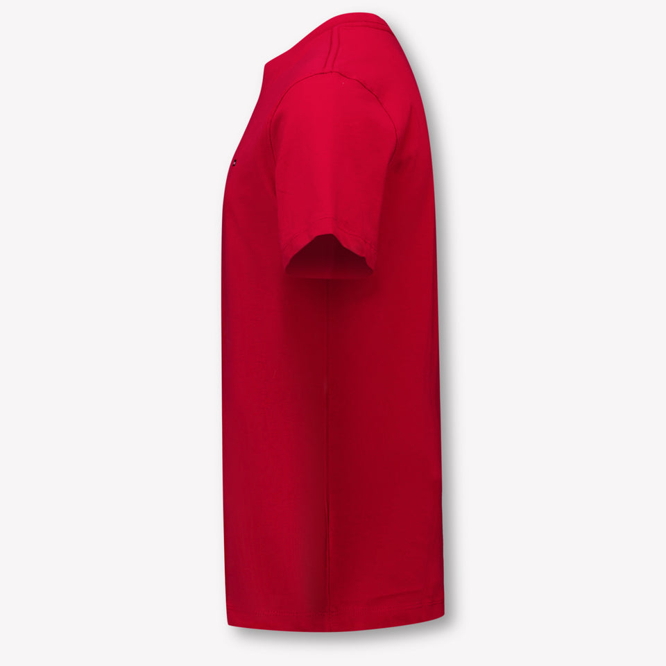 Tommy Hilfiger Kids Boys Shirt Red