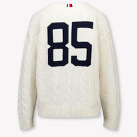 Tommy Hilfiger Kids Boys Sweater  Offwhite