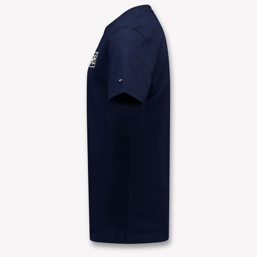 Tommy Hilfiger Kinder Jongens T-Shirt In Navy