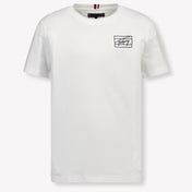 Tommy Hilfiger Kids Boys  T-Shirt White