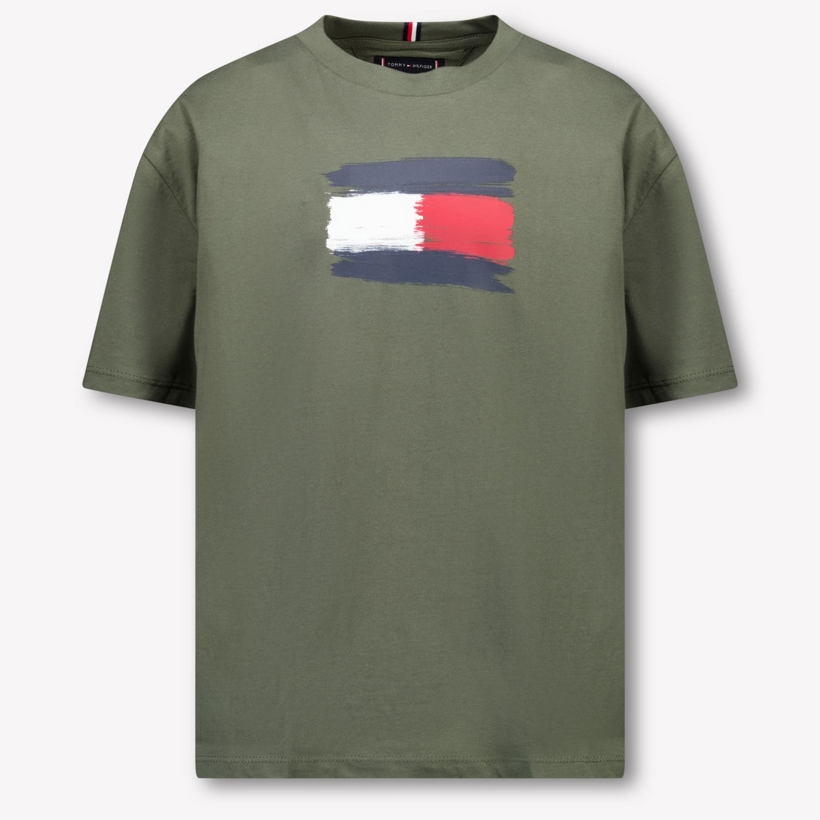 Tommy Hilfiger Kids Boys  T-Shirt Army