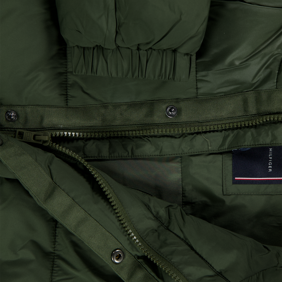 Tommy Hilfiger Kinder Jongens Winterjas In Army