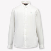 Tommy Hilfiger Kinder Jongens Blouse In Wit