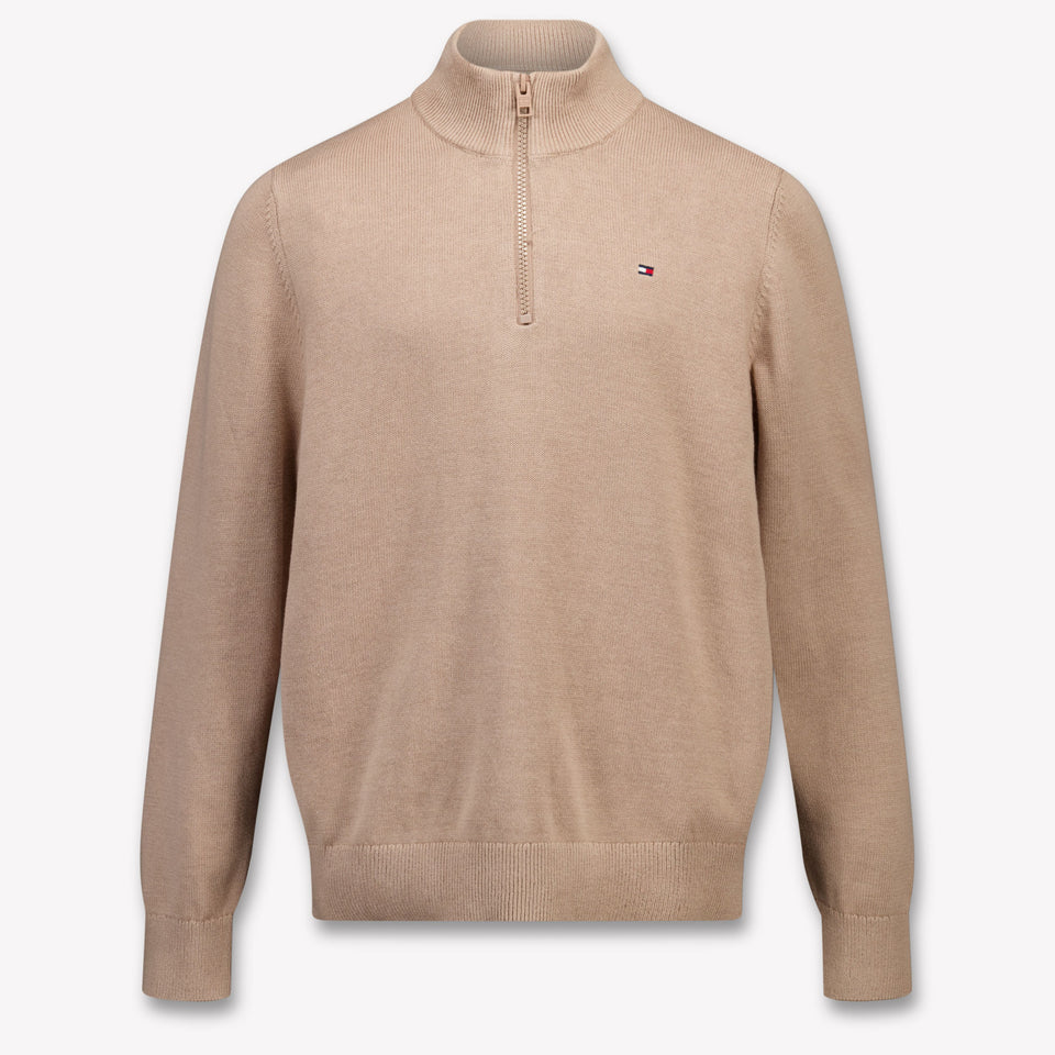 Tommy Hilfiger Kids Boys Sweater  Beige