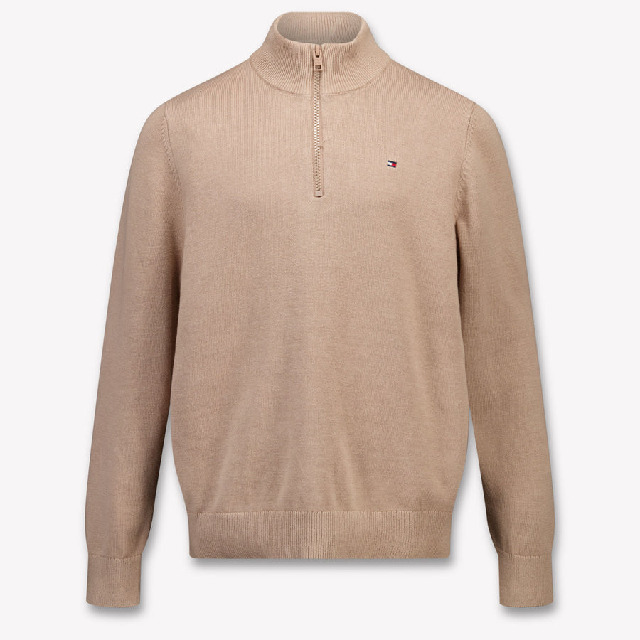 Tommy Hilfiger Kids Boys Sweater  Beige
