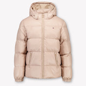 Tommy Hilfiger Kids Girls Winter Coat  Beige