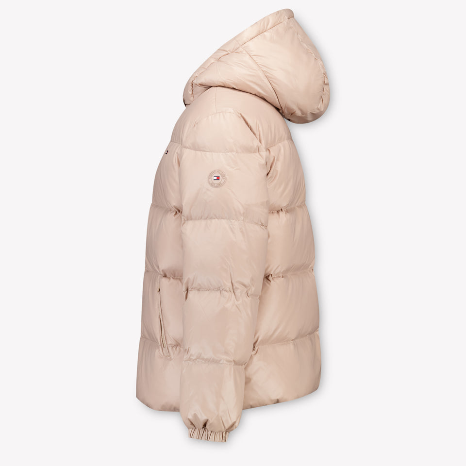 Tommy Hilfiger Kids Girls Winter Coat  Beige