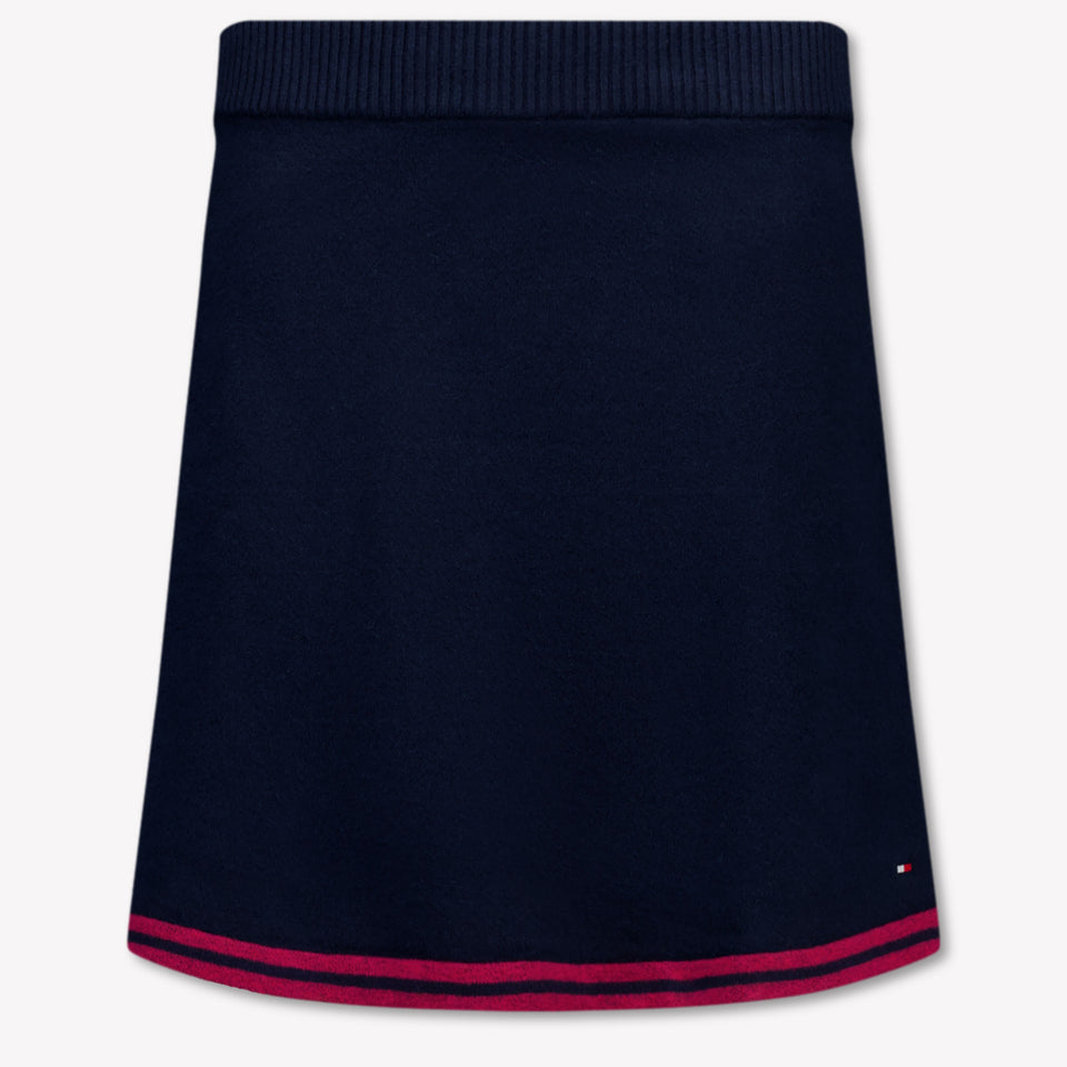 Tommy Hilfiger Kids Girls Skirt Navy